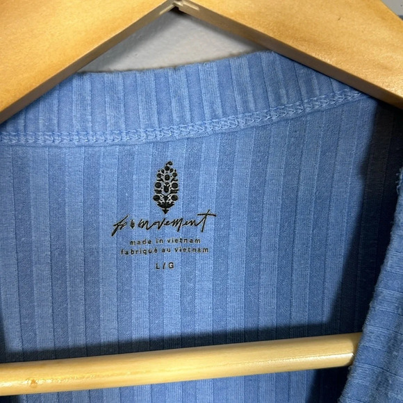 Free People FP Movement Blissed Out Yoga Racerback Tank Size Large - Picture 7 of 9